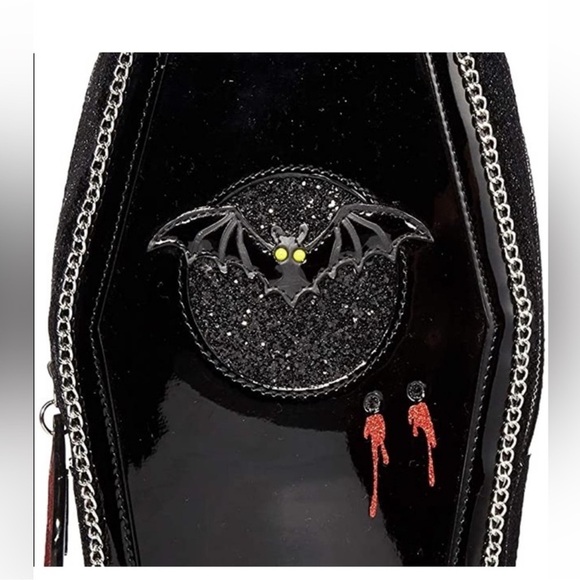 Betsey Johnson Gothic Black Backpack - Picture 7 of 14